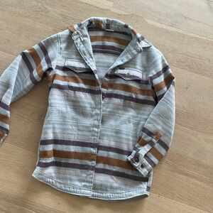 Columbia shacket jacket oversized small